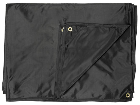 Mehrzweckplane, "Tarp", schwarz, ca. 300 x 300 cm