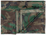 Mehrzweckplane, "Tarp", woodland, ca. 300 x 400 cm