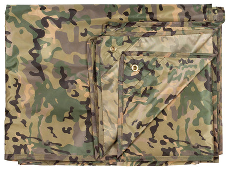 Mehrzweckplane, "Tarp", operation-camo, ca. 500x600 cm