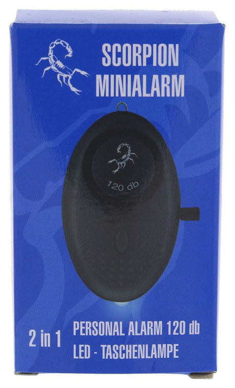 Scorpion Mini Personalalarm - 120 Dezibel