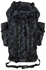 BW Kampfrucksack, 65 l, Alu-Aussteifung, night-camo