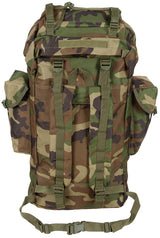 BW Kampfrucksack, 65 l, Alu-Aussteifung, woodland