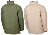 Brit. Thermojacke, wendbar, oliv/khaki, grosse Grössen