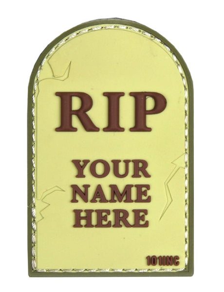 Klettabzeichen RIP - coyote