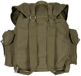 BW Rucksack, oliv, Canvas