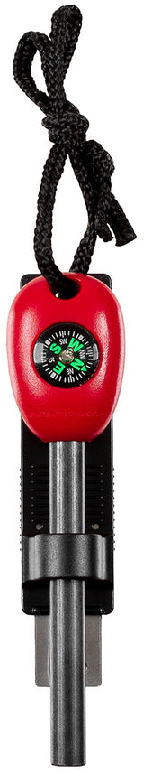 Feuerstarter, Zündstein, mit Kompass