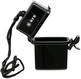 Box, Kunststoff, wasserdicht, Nackenband, schwarz