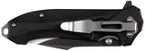 Klappmesser, Einhand, schwarz, G10-Griff
