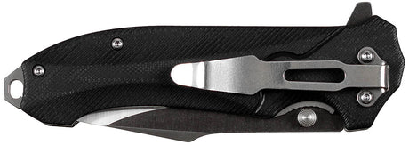 Klappmesser, Einhand, schwarz, G10-Griff