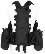 Tactical Weste, div. Taschen, schwarz