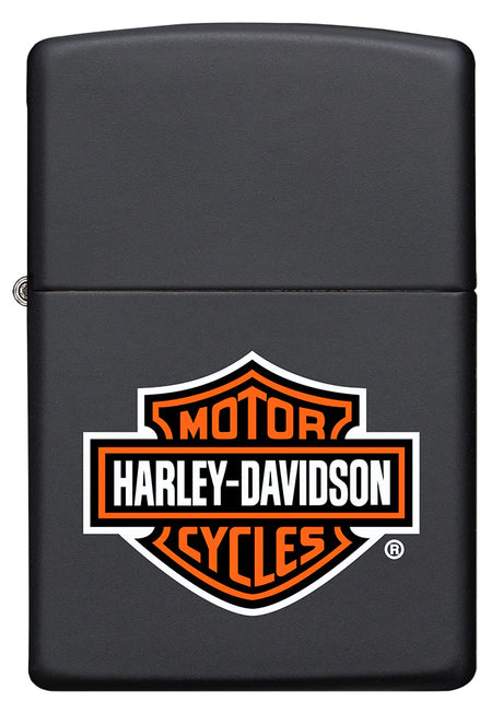 Zippo Feuerzeug - Harley-Davidson® (schwarz matt)