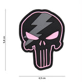 Klettabzeichen Punisher Thunder - pink