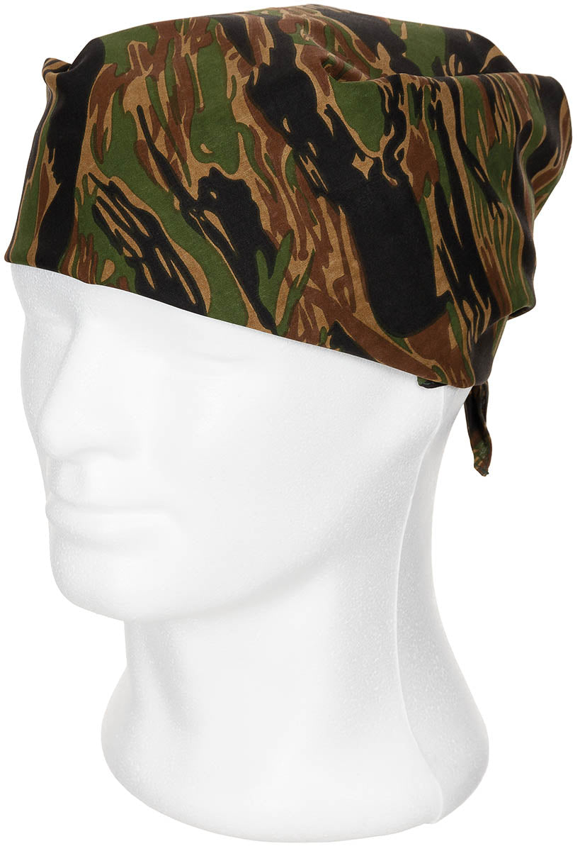 Bandana, tiger stripe, ca. 55 x 55 cm, Baumwolle