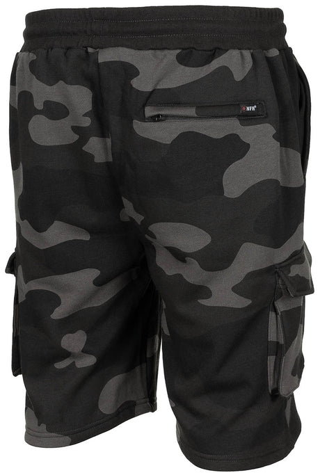 Bermuda, "Jogger", dark camo