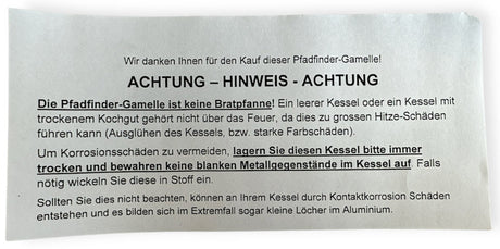 Pfadfinderkochtopf /-Gamelle