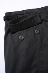 Women BDU Ripstop Pants black