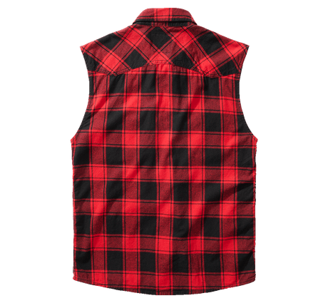 Check Shirt Sleeveless red/black