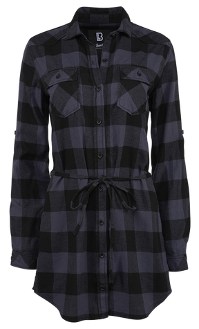 Women Lucy Longshirt Long Sleeve black/grey