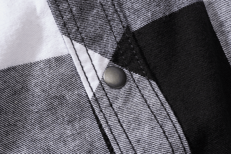 Check Shirt Sleeveless white/black