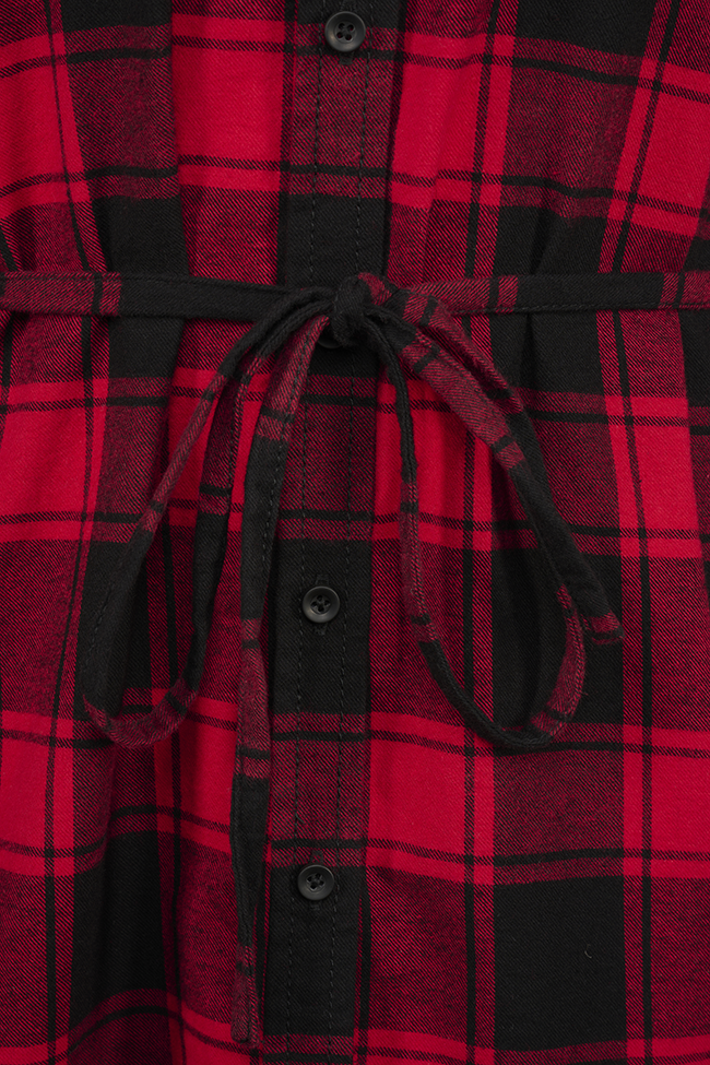 Women Lucy Longshirt Long Sleeve red/black