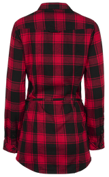 Women Lucy Longshirt Long Sleeve red/black