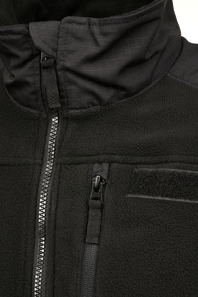 Fleece Ripstop Jacket black