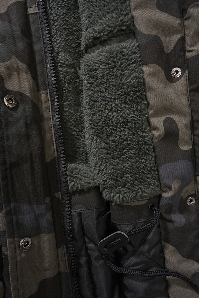 Women Marsh Lake Parka darkcamo