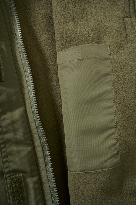Women Frontzip Windbreaker olive
