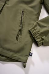 Women Summer Frontzip Windbreaker olive