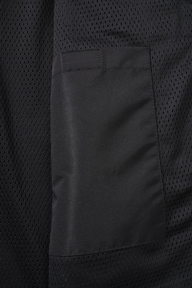 Women Summer Frontzip Windbreaker black