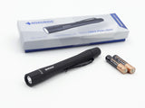 Lampe, Stift, Dynamit, Waffe