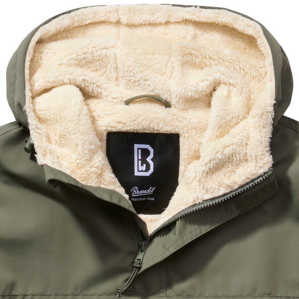 Sherpa Windbreaker olive
