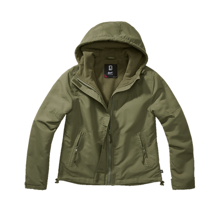 Women Frontzip Windbreaker olive
