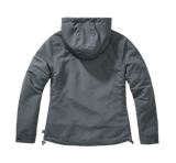 Women Frontzip Windbreaker anthracite
