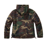 Women Frontzip Windbreaker woodland