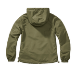 Women Summer Frontzip Windbreaker olive