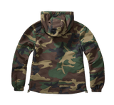 Women Summer Frontzip Windbreaker woodland