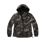 Women Summer Frontzip Windbreaker darkcamo