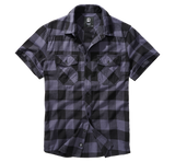 Check Shirt Short Sleeve black/grey