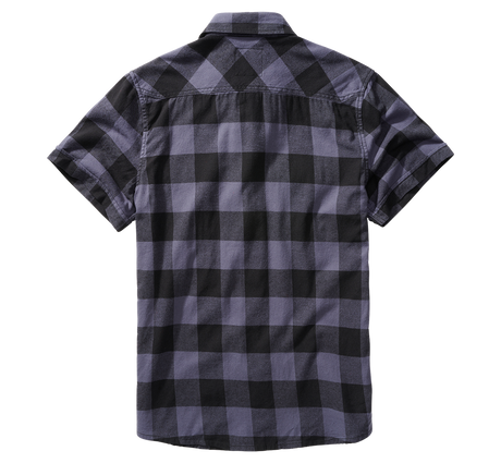 Check Shirt Short Sleeve black/grey