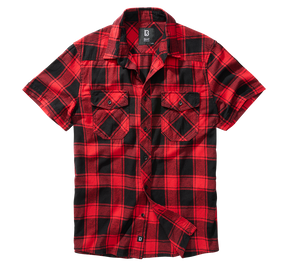 Check Shirt Short Sleeve red/black