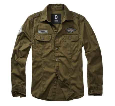Luis Vintage Shirt Long Sleeve olive