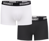 Boxer Shorts Logo 2 Pack white-black