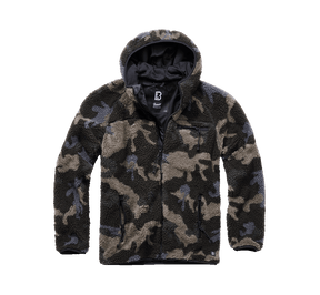 Teddyfleece Worker Jacket darkcamo