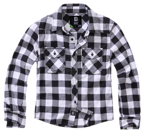 Kids Check Shirt Long Sleeve