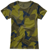 Women T-Shirt swedish camo M90