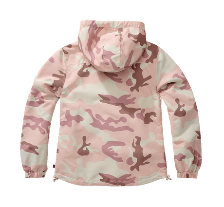 Women Summer Frontzip Windbreaker candy camo