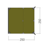 Tatonka - Van Tarp 250 x 250 cm (Vordach für Camping Bus)