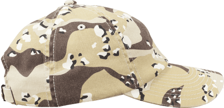 Low Profile Camo Washed Cap 6-color desert