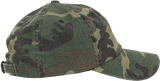 Low Profile Camo Washed Cap woodland